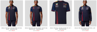 20% extra korting op Mclaren en Redbull kleding in de sale tot 80%bij Castore
