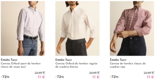 Emidio Tucci - Pantalones y Camisas por 11€