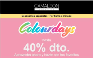 Descuento de hasta -40% en Camaleon Cosmetics