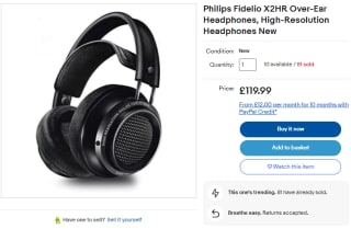 Shop Philips Fidelio X2HR over-ear headphones from eBay for £79.99