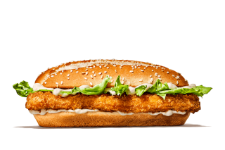 Long Chicken voor €1,95 dmv barcode bij Burger King