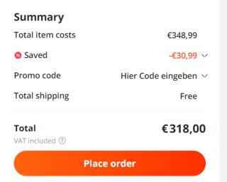 Poco F5 8GB/256GB Zwart voor €318 dmv code bij Aliexpress