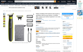 Philips OneBlade 360 por 34,80€