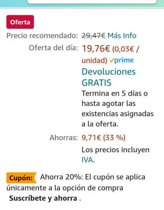 Colhogar Pure Moist 8x80 - Papel Higiénico Húmedo Desechable por 14,82€.