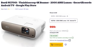 Benq W2700i DLP Beamer voor €999 bij Bol.com