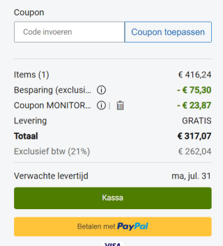 Dell S Series S2722QC 27" 4K Ultra HD USB-C IPS monitor voor €317,07 dmv code bij Dell