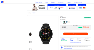 Smartwatch Xiaomi MI Watch Negro por $65.990
