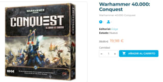 Juego de mesa Warhammer 40.000: Conquest por 19.98€