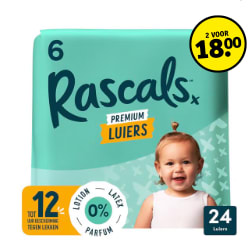 50% korting op Rascal + Friends premium luiers bij Kruidvat
