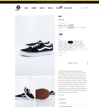 Zapatillas VANS SK8-LOW por solo 48€