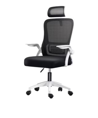 Silla de Oficina Ergonómica con Reposacabezas por 41,99€