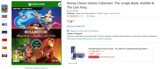 Disney Classic Games Collection voor Xbox One/Series X bij Amazon voor €14,99
