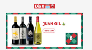 Hasta -15% descuento en vinosJuan Gil