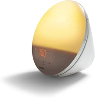 Despertador de luz natural Philips Wake-up Light con 7 sonidos naturales por 86€