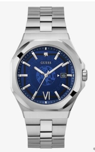 Reloj de cuarzo de acero y diamante marcxa Guess por 80€