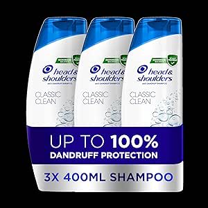 Head & Shoulders Classic Clean Anti-Dandruff Shampoo: £7.29