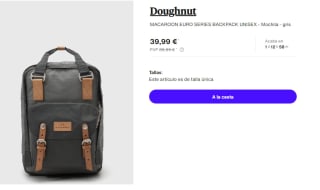 Mochila Doughnut MACAROON DENISE PETER SERIES por 39.99€
