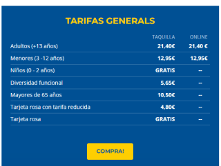 Entradas al zoo Barcelona gratis niños hasta 2 años