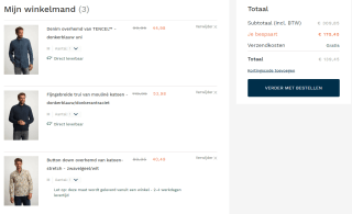 10% extra korting bij 3 artikelen op de sale bij State of Art