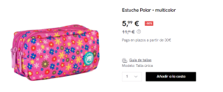 Estuche Portatodo Kukuxumusu Polar por 5.99€