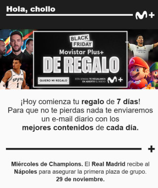 Movistar Plus+ 7 días totalmente gratis
