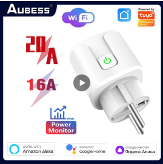 Enchufe inteligente Tuay Wifi para el hogar por 7,90€