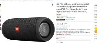 Altavoz JBL Flip 5 Bluetooth por 61€