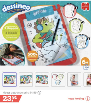 Dessineo Character van Jumbo! bij bol.com voor €23,91