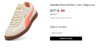 Zapatillas de Mujer Puma Club II Era por 27.99€