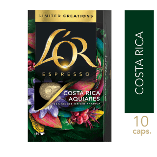 Cápsulas de Café Lor Costa Rica com 10 unidades + 10 caps - R$ 23,70