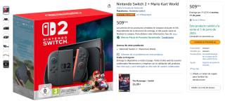 Nintendo Switch 2 + Mario Kart World por $11,899 | Nintendo España