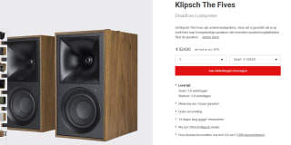 Klipsch The Fives Draadloze Luidspreker voor €525 per stuk bij Statten