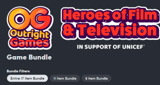 Humble Bundle Outright Games Heroes of Film & Television bundle vanaf €4,63