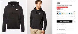 Nike sudadera con capucha Club Fleece por 32,45€