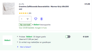 3+1 gratis op héél veel artikelen bij Bol.