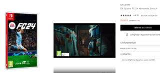 EA Sports FC 24 - Nintendo Switch por 34.90€