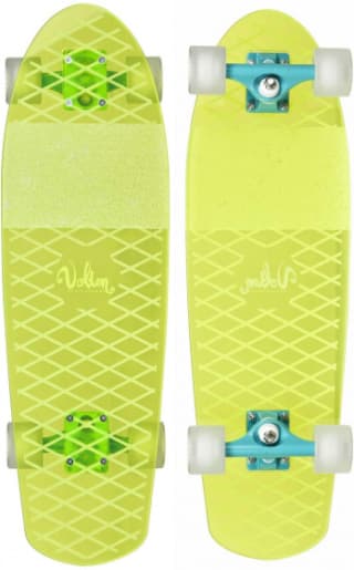 Volten longboard Neon Clear Yellow 68,5 cm voor €7,95 bij Internet Toys