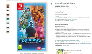 Videojuego para Nintendo Minecraft Legends Deluxe por 39,99€