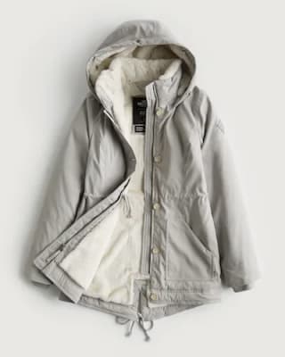 Parka de mujer Hollister por solo 33,50€