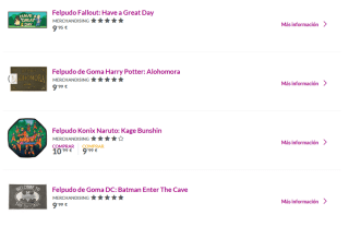 Felpudos super molones desde solo 9,95€ en Game