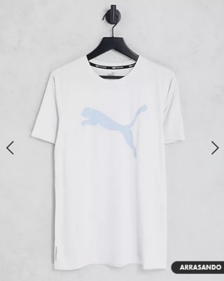 Camiseta Puma Blanca Hombre a solo 7,50€