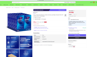 Preservativos Durex NaturalPack 120 condones por solo 29,98€