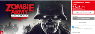 Zombie Army Trilogy voor €5,24 in de Nintendo eShop