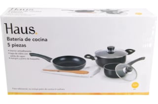Batería De Cocina Aluminio 5 Piezas, 1 Un por $12.990