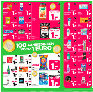 PLUS Euroweken met 100 aanbiedingen voor maar €1