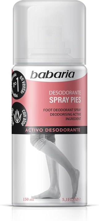 3x Babaria - Desodorante en Spray Pies 150 Ml por 4,50€