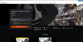 Jogo: Assassin’s Creed IV Black Flag para PS4 - R$ 19,99