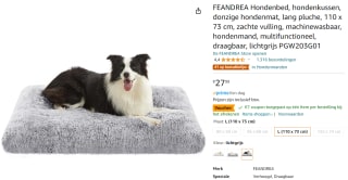 FEANDREA Large hondenkussen voor €20,99 bij Amazon NL