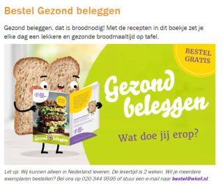 Gratis receptenboekje Gezond beleggen via WKOF