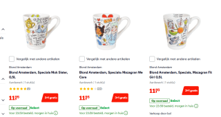 3+1 gratis op alles van blond Amsterdam bij Bol